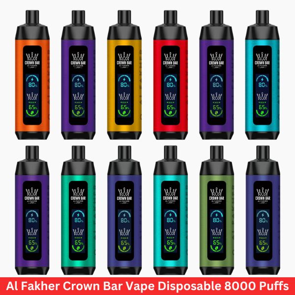 vape crown bar Al Fakher 8000 Puffs All Flavors: A Comprehensive Guide – Best Disposable Top Candy Flavoured E-Liquid 悦刻陶瓷芯 FLAVOUR:SOUR WHITE GRAPE