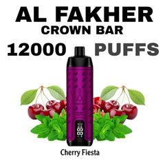 Al Fakher Crown Bar 12000 Puffs 50MG Best Disposable Vape in UAE