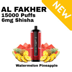 Al Fakher Crown Bar Watermelon Pineapple 15000 Puffs