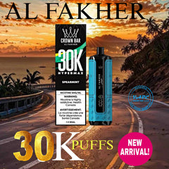 Al Fakher 30000 Puffs Heypermax Spearmint Disposable Vape in UAE