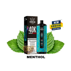 Al Fakher Crown Bar Mega Max 40000 Puffs Menthol