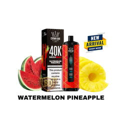 Al Fakher Crown Bar Mega Max 40000 Puffs Watermelon Pineapple