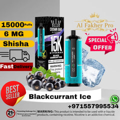 Al Fakher Crown Bar Hypermax 15000 Puffs Disposable Vape