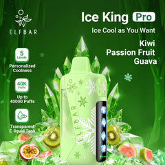 ELFBAR Ice King Pro 40000 Puffs Kiwi Passion Fruit Guava