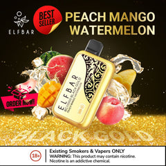 ELF BAR 10000 Puffs Peach Mango Watermelon in Dubai UAE