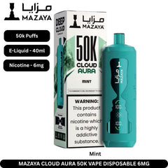 Mazaya Cloud AURA 50000 Puffs Disposable Vape in Dubai UAE