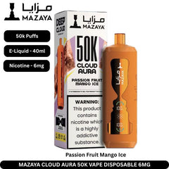 Mazaya Cloud AURA 50000 Puffs Disposable Vape in Dubai UAE