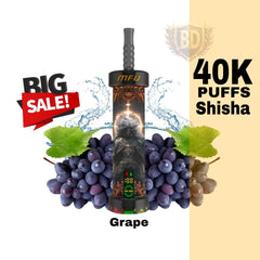 MFU Shisha X1 40K Puffs Grape Disposable Vape