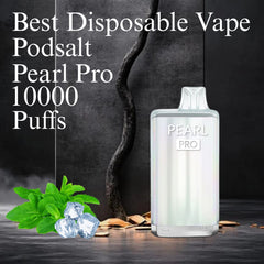 Podsalt Pearl Pro 10000 Puffs Sweet Mint Burst Disposable Vape in UAE