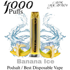 Pod Salt Onyx Banana Ice 20mg 4000 Puffs in Dubai UAE