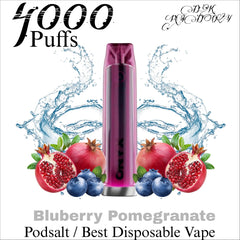 Pod Salt Onyx Blueberry Pomegranate 20mg 4000 Puffs in Dubai UAE