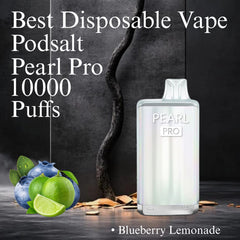 Podsalt Pearl Pro 10000 Puffs Blueberry Lemonade Disposable Vape in UAE