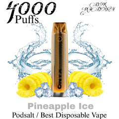 Pod Salt Onyx Pineapple Ice 20mg 4000 Puffs in Dubai UAE