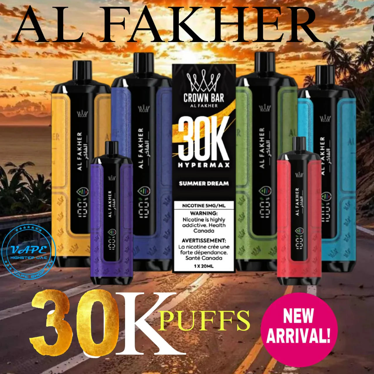 Al Fakher 30000 Puffs Heypermax