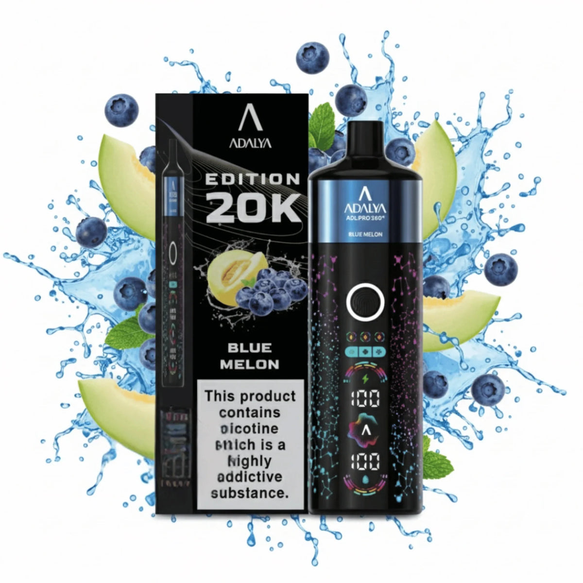 Adalya Edition 20000 Puffs Blue Melon