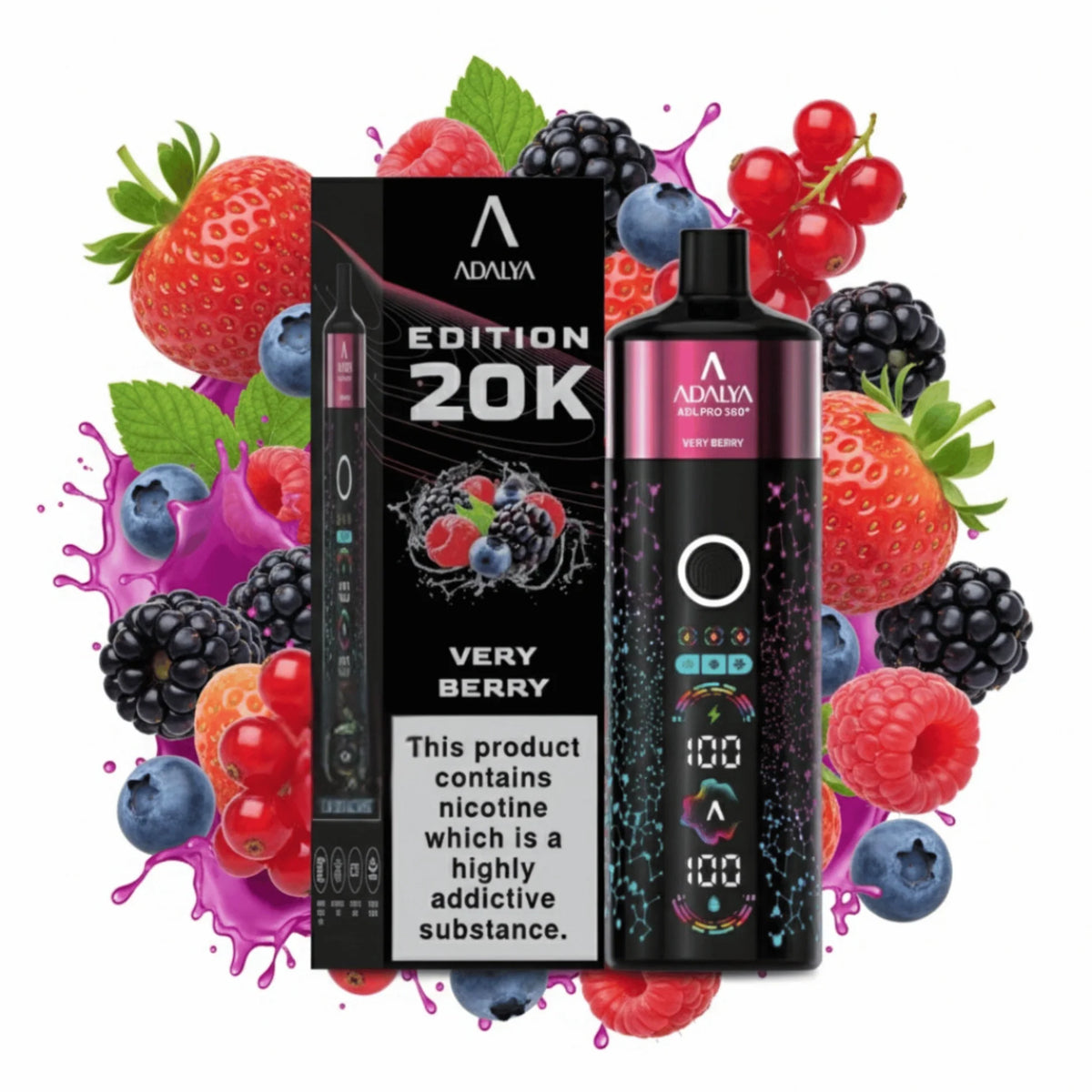 Adalya Edition 20000 Puffs Very Berry