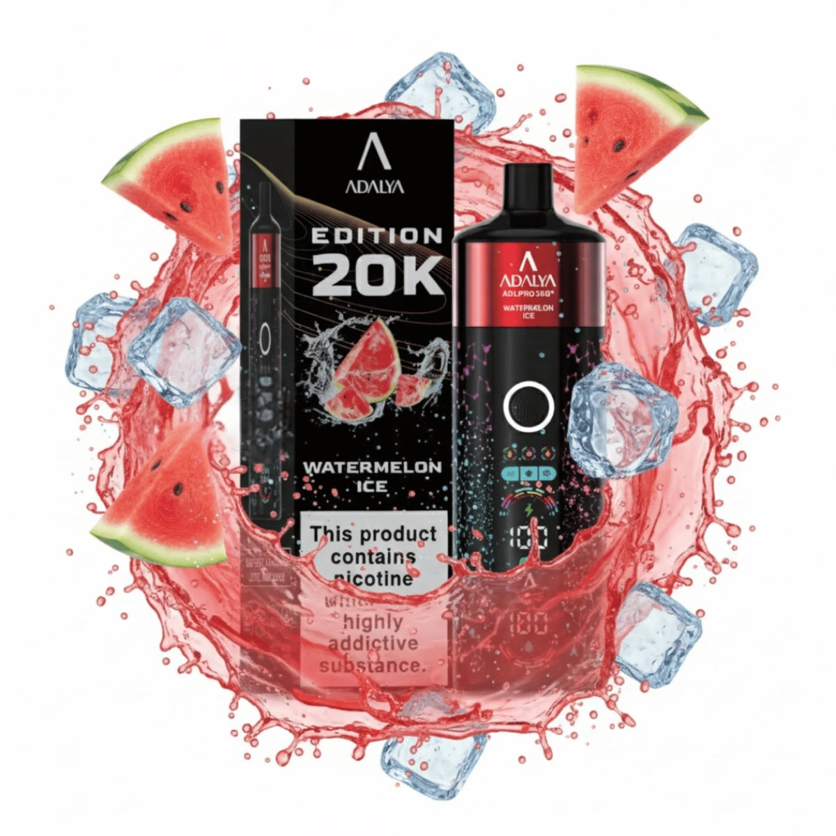 Adalya Edition 20000 Puffs Watermelon Ice