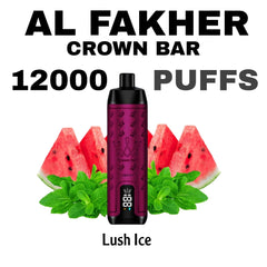Al Fakher Crown Bar 12000 Puffs 50MG Best Disposable Vape in UAE