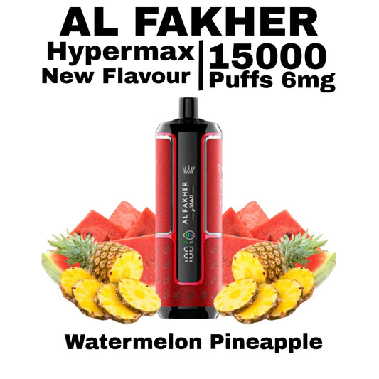 Al Fakher Crown Bar Watermelon Pineapple  15000 Puff