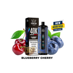 Al Fakher Crown Bar Mega Max 40000 Puffs Blueberry Cherry