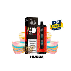 Al Fakher Crown Bar Mega Max 40000 Puffs Hubba