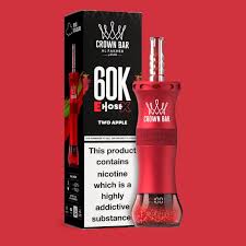 Al Fakher Crown Bar E Hose X 60000 Puffs Two Apple