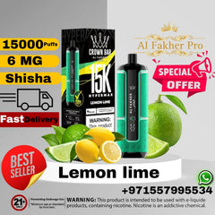 Al Fakher Crown Bar Hypermax  15000 Puffs Disposable Vape