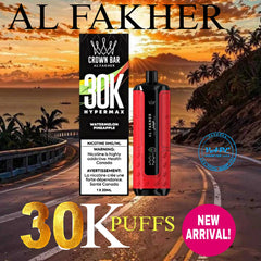 Al Fakher 30000 Puffs Heypermax Watermelon Pineapple Disposable Vape in UAE
