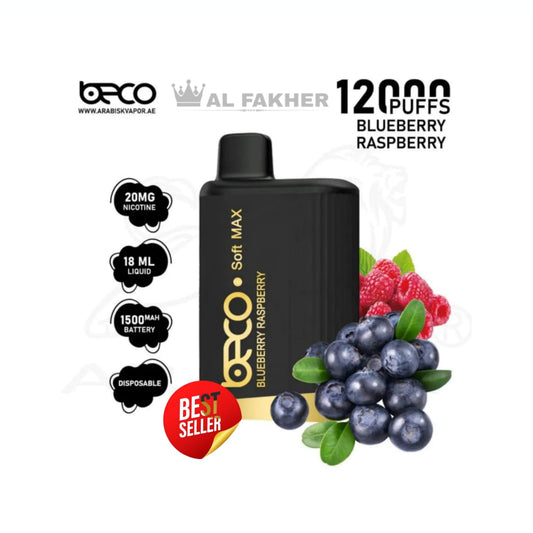 Beco Soft Max 12000 Puffs Blueberry Raspberry