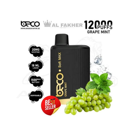 Beco Soft Max 12000 Puffs Grape Mint