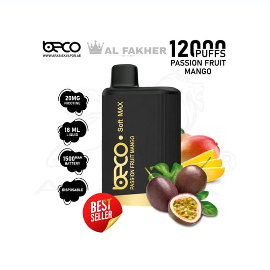 Beco Soft Max 12000 Puffs Passion Fruit Mango