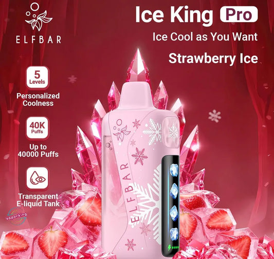ELFBAR Ice King Pro 40000 Puffs Strawberry Ice