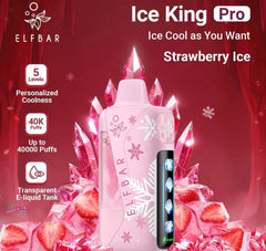 ELFBAR Ice King Pro 40000 Puffs Strawberry Ice