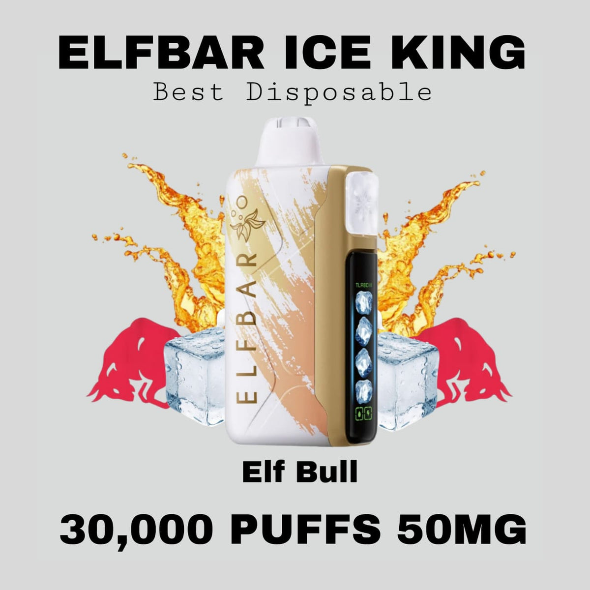 Best ELFBAR Ice King 30K Elf Bull in Dubai UAE