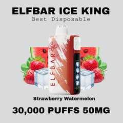 Best ELFBAR Ice King 30K Strawberry Watermelon in Dubai UAE