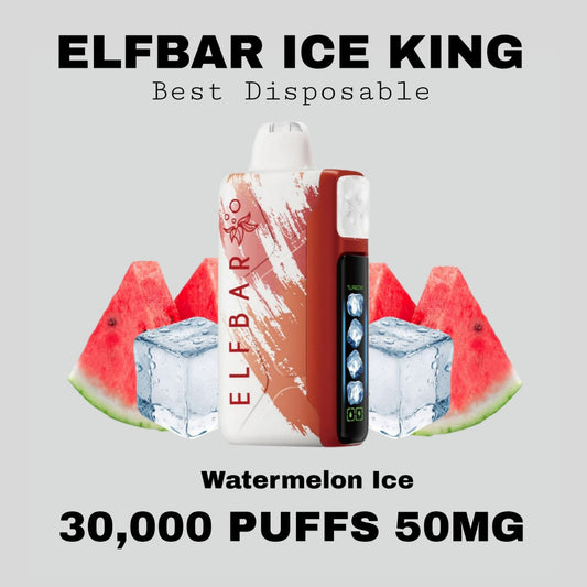 Best ELFBAR Ice King 30K Watermelon Ice in Dubai UAE