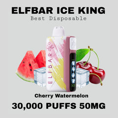 Best ELFBAR Ice King 30K Puffs Cherry Watermelon in Dubai UAE