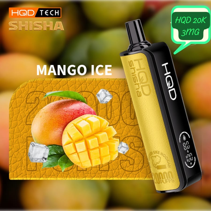 HQD Shisha 20000 Puffs Mango Ice