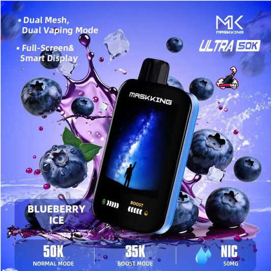 MASKKING Ultra 50000 Puffs Blueberry Ice
