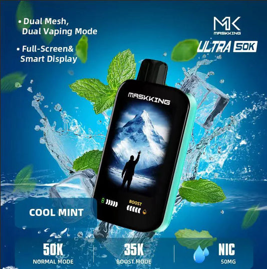 MASKKING Ultra 50000 Puffs Cool Mint