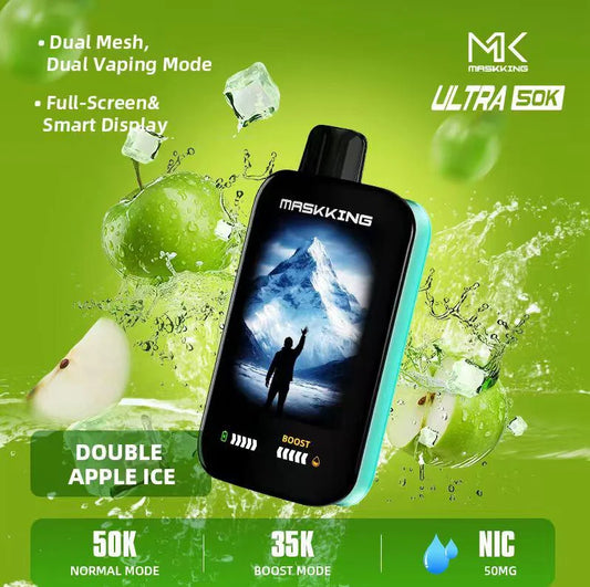 MASKKING Ultra 50000 Puffs Double Apple Ice