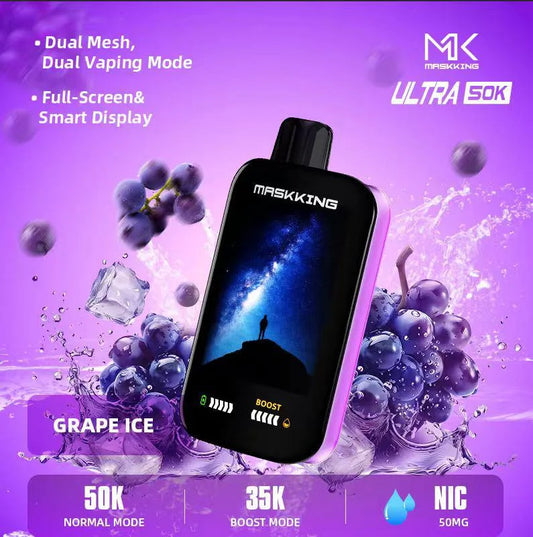 MASKKING Ultra 50000 Puffs Grape Ice