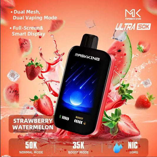 MASKKING Ultra 50000 Puffs Strawberry Watermelon