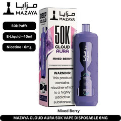 Mazaya Cloud AURA 50000 Puffs Disposable Vape in Dubai UAE