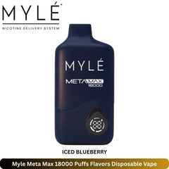 Myle Meta Max 18000 Puffs Iced Blueberry