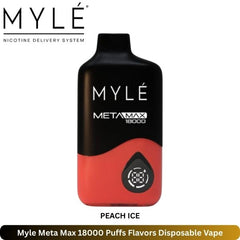 Myle Meta Max 18000 Puffs Peach Ice