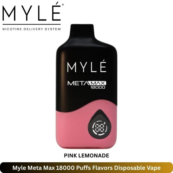 Myle Meta Max 18000 Puffs Pink Lemonade