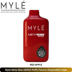 Myle Meta Max 18000 Puffs Red Apple