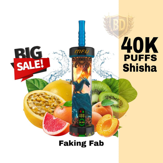 MFU Shisha X1 40K Puffs Fcucking FAB Disposable Vape