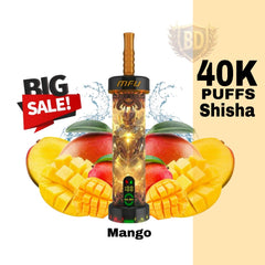 MFU Shisha X1 40K Puffs Mango Ice Disposable Vape